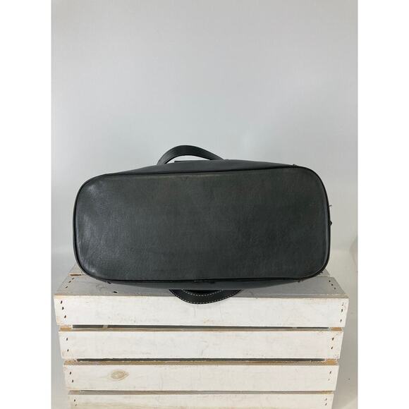 DOONEY & BOURKE GRAY PEBBLED LEATHER LARGE SHOULDER BAG - Picture 5 of 16